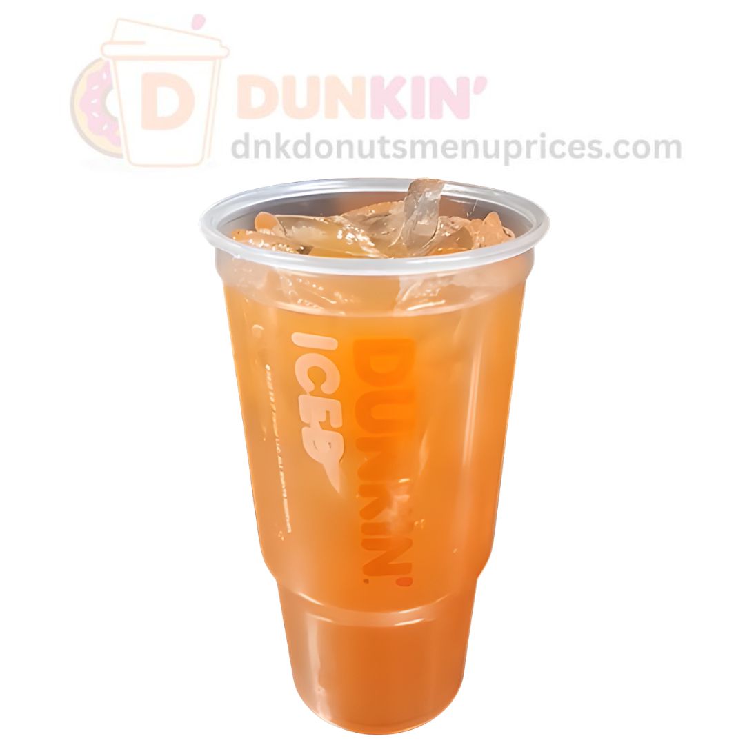 peach lemonade refresher dunkin