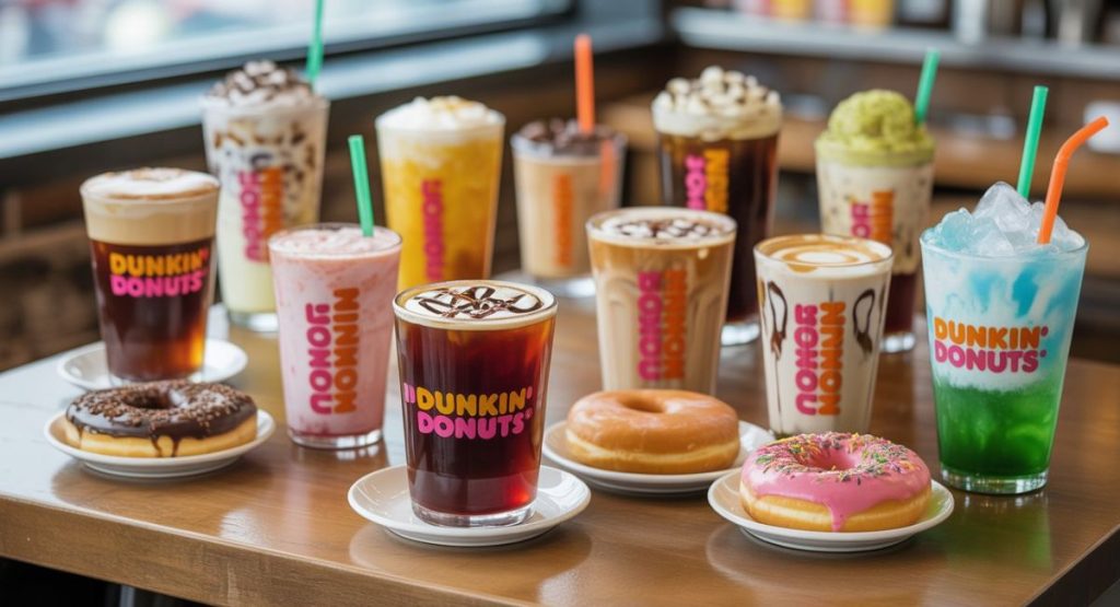 Dunkin donuts drink menu