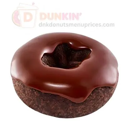 double chocolate donut dunkin