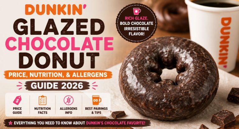 Dunkin Donut Glazed Chocolate Donut Price