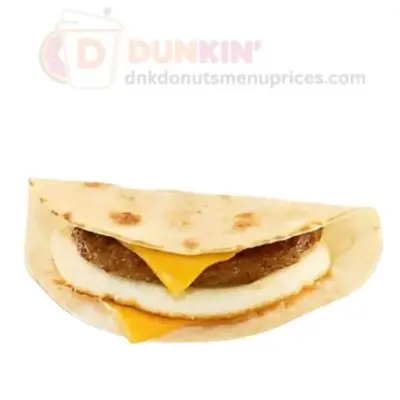 bacon egg and cheese wake up wrap dunkin