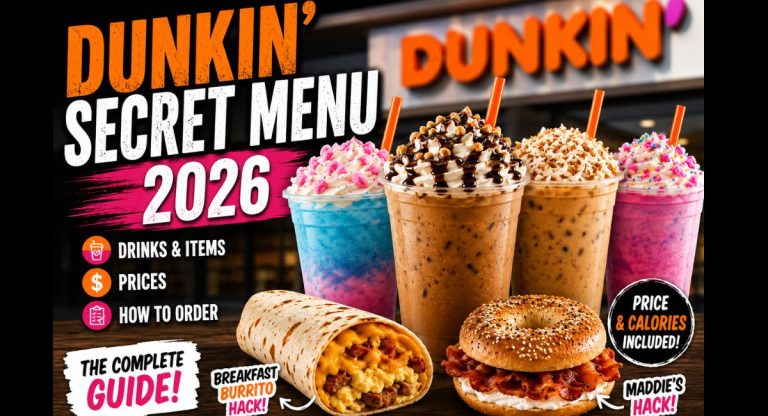 dunkin secret menu